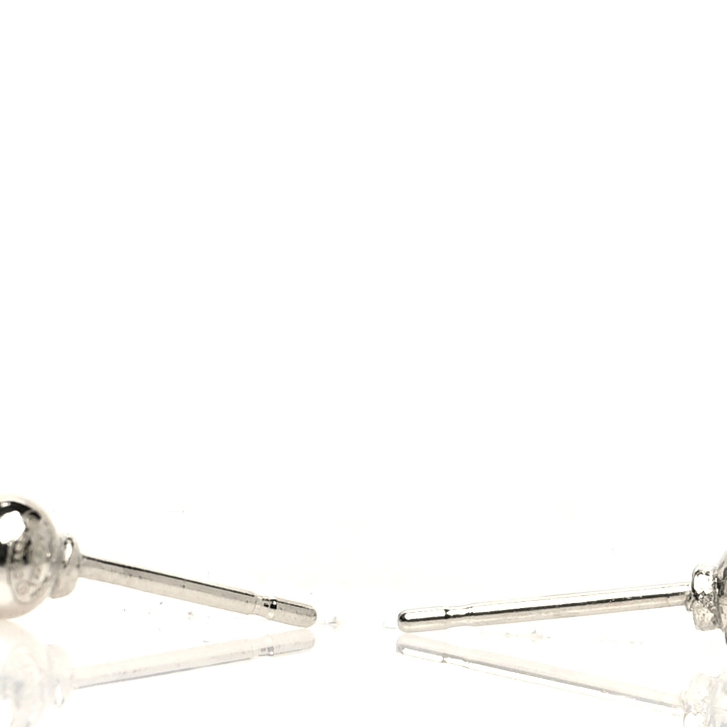 Baguette Crystal CC Drop Earrings Silver
