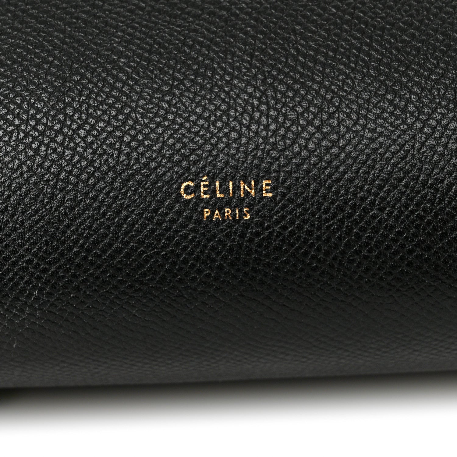 Celine Grained Calfskin Mini Belt Bag Black 6 of 12