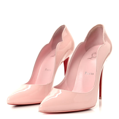 Christian Louboutin Patent Hot Chick 100 Pumps 39 Rosy 4 of 9