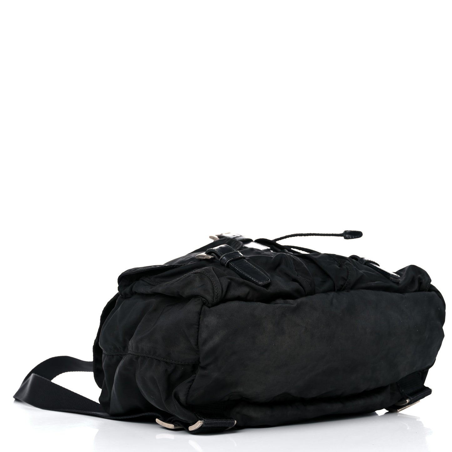 Nylon Vela Medium Backpack Black