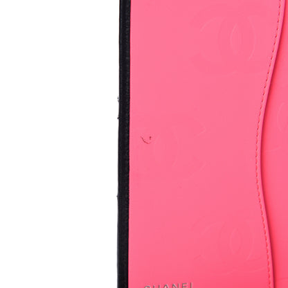 Chanel Calfskin Quilted Small Cambon Agenda Planner Black White 8 of 10