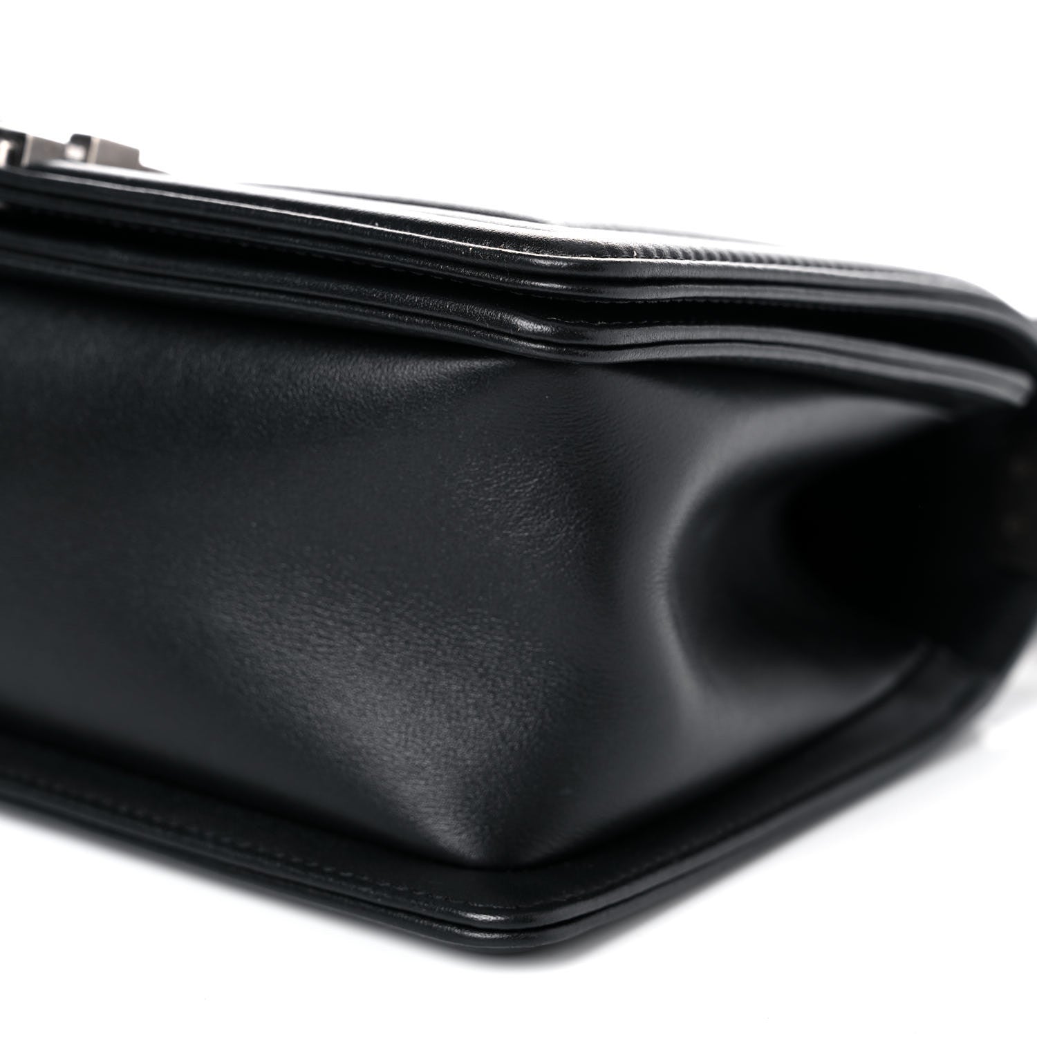 Chanel Calfskin Quilted Medium Boy Flap Black 9 of 14