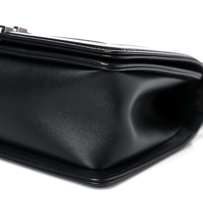 Chanel Calfskin Quilted Medium Boy Flap Black 9 of 14