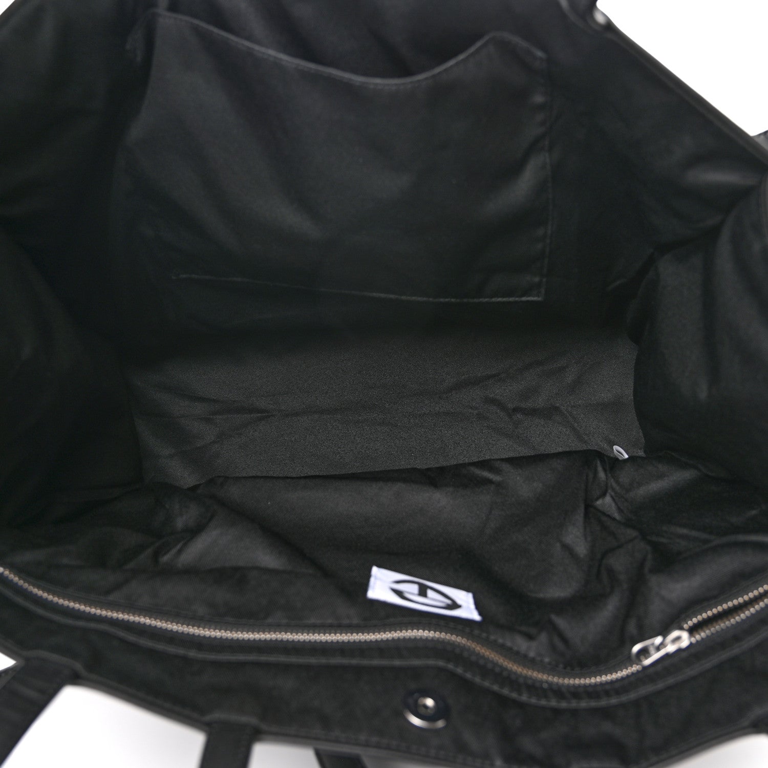 Telfar Vegan Leather Large Shopping Bag Black 5 of 9