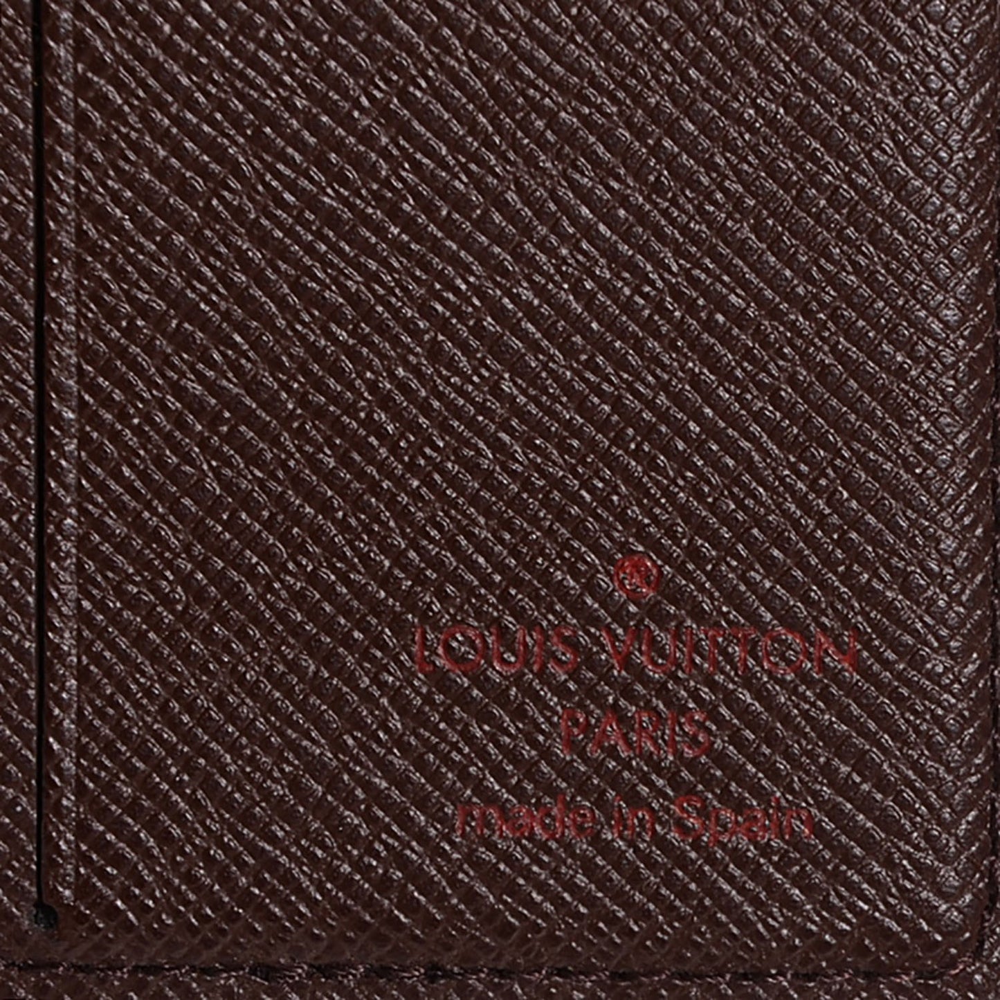 Damier Ebene Porte-Billets 6 Card Bi-Fold Wallet