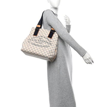 Louis Vuitton Damier Azur Beach Cabas PM 2 of 9
