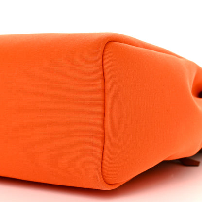 Hermes Vache Hunter Toile Herbag Zip 31 PM Orange 11 of 11