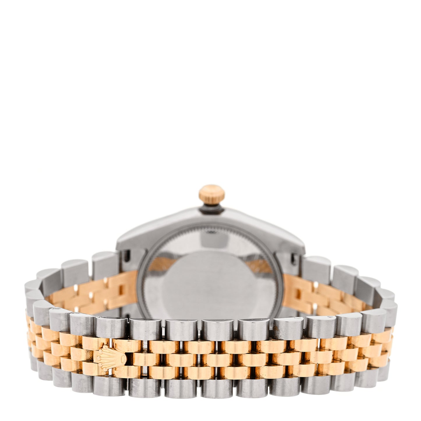 Stainless Steel 18K Yellow Gold Diamond 31mm Oyster Perpetual Datejust Watch Silver Roman 178273