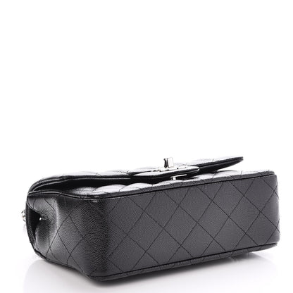 Chanel Caviar Quilted Mini Rectangular Flap Black 4 of 8