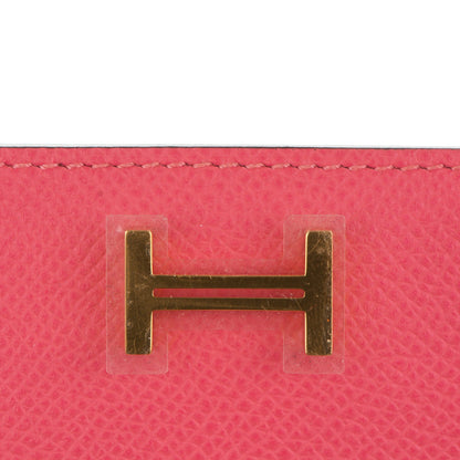 Hermes Epsom Tri-Fold Bearn Wallet Rose Azalee 11 of 13