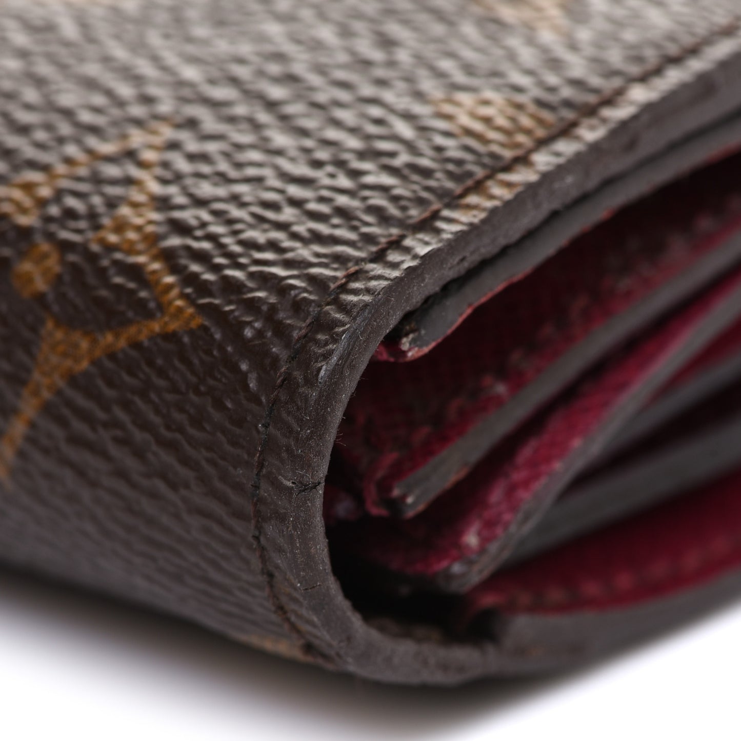 Monogram Ariane Compact Wallet Fuchsia