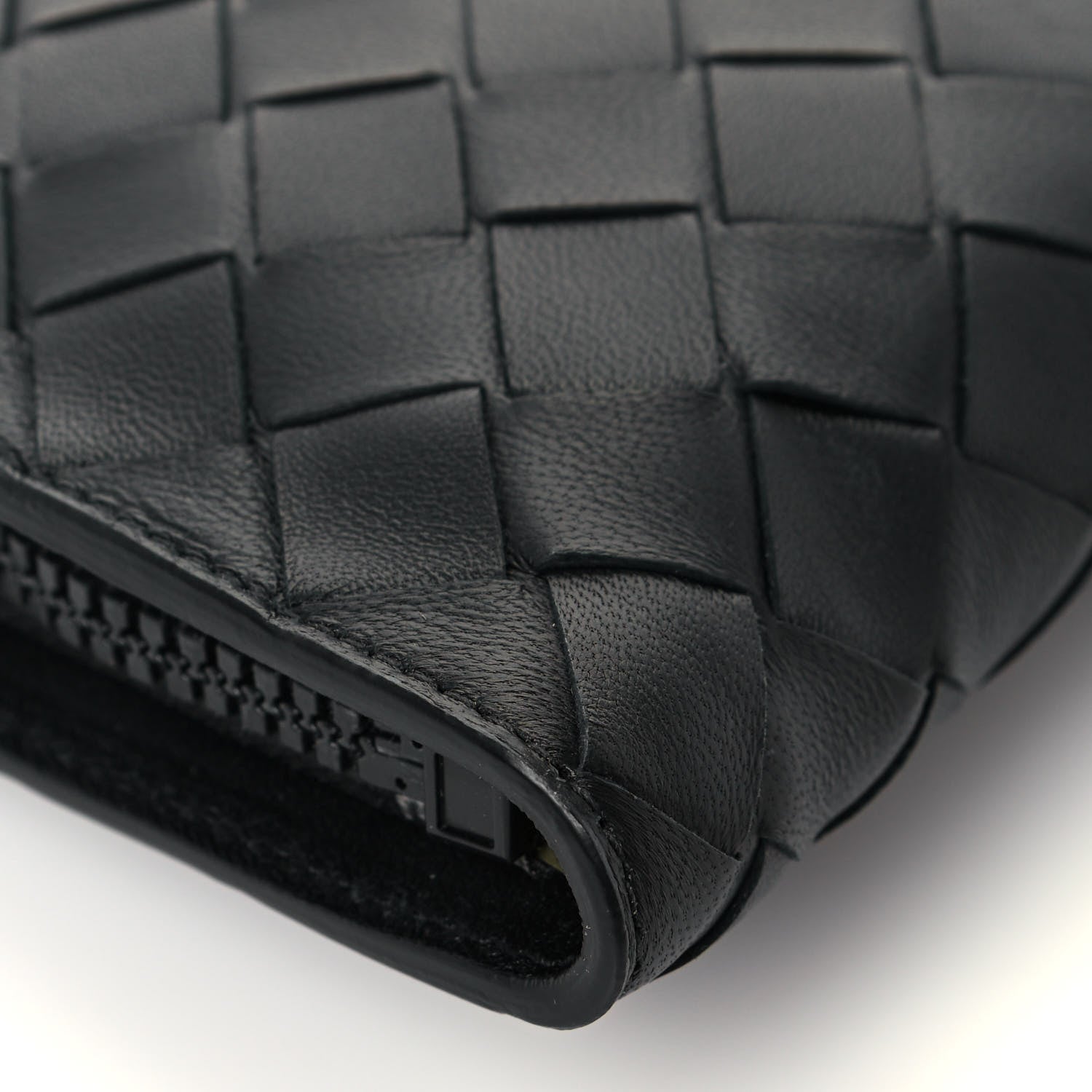 Bottega Veneta Nylon Nappa Intrecciato Convertible Tote Khaki Black 19 of 21