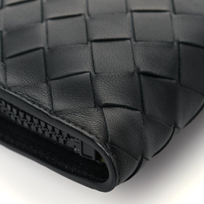 Bottega Veneta Nylon Nappa Intrecciato Convertible Tote Khaki Black 19 of 21