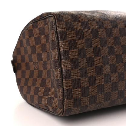 Louis Vuitton Damier Ebene Speedy 30 7 of 8