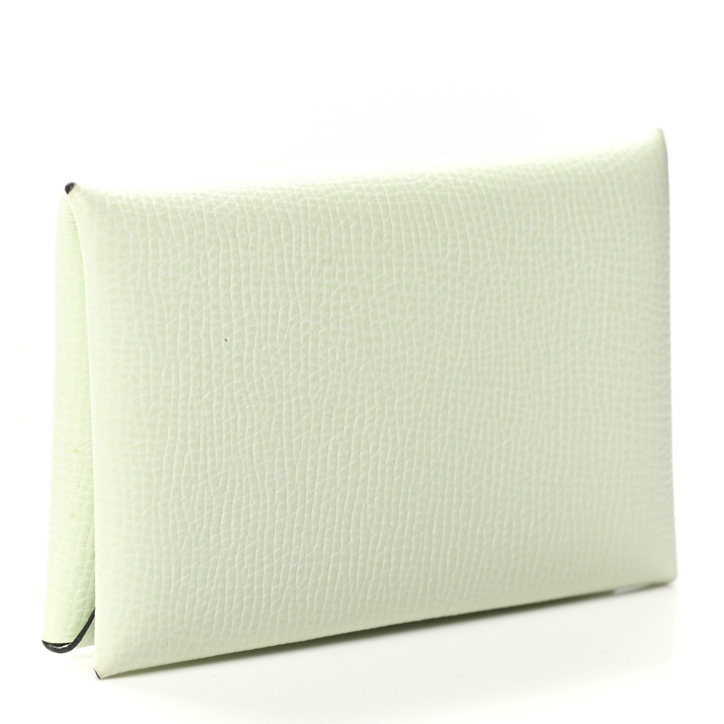 Epsom Calvi Card Case Vert Fizz