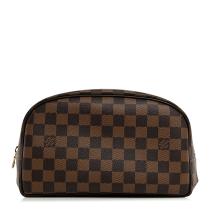 Louis Vuitton Damier Ebene Toiletry Bag 25 1 of 7