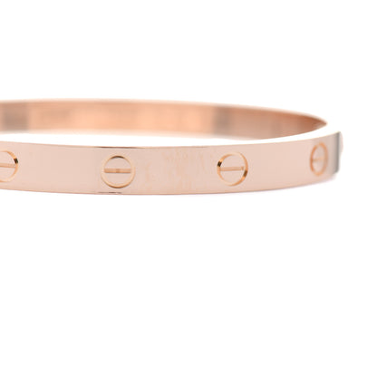 Cartier 18K Pink Gold LOVE Bracelet 17 4 of 6