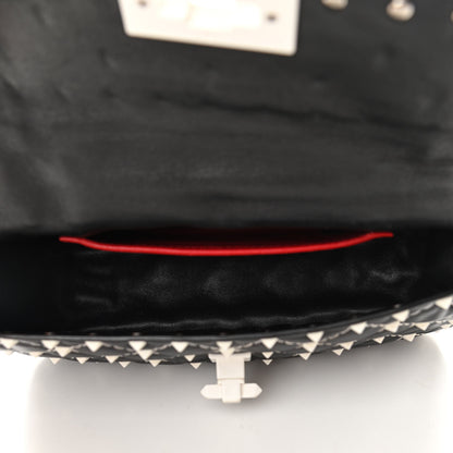 Valentino Garavani Lambskin Small Free Rockstud Spike Shoulder Bag Black 5 of 10