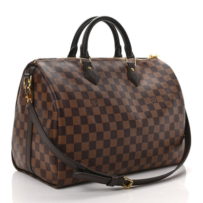 Louis Vuitton Damier Ebene Speedy Bandouliere 35 3 of 10