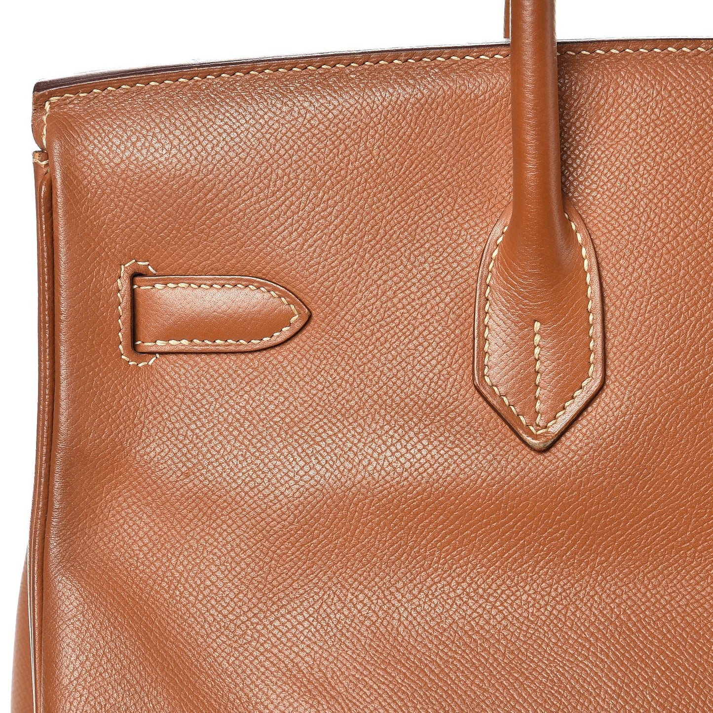 Epsom Birkin 35 Gold