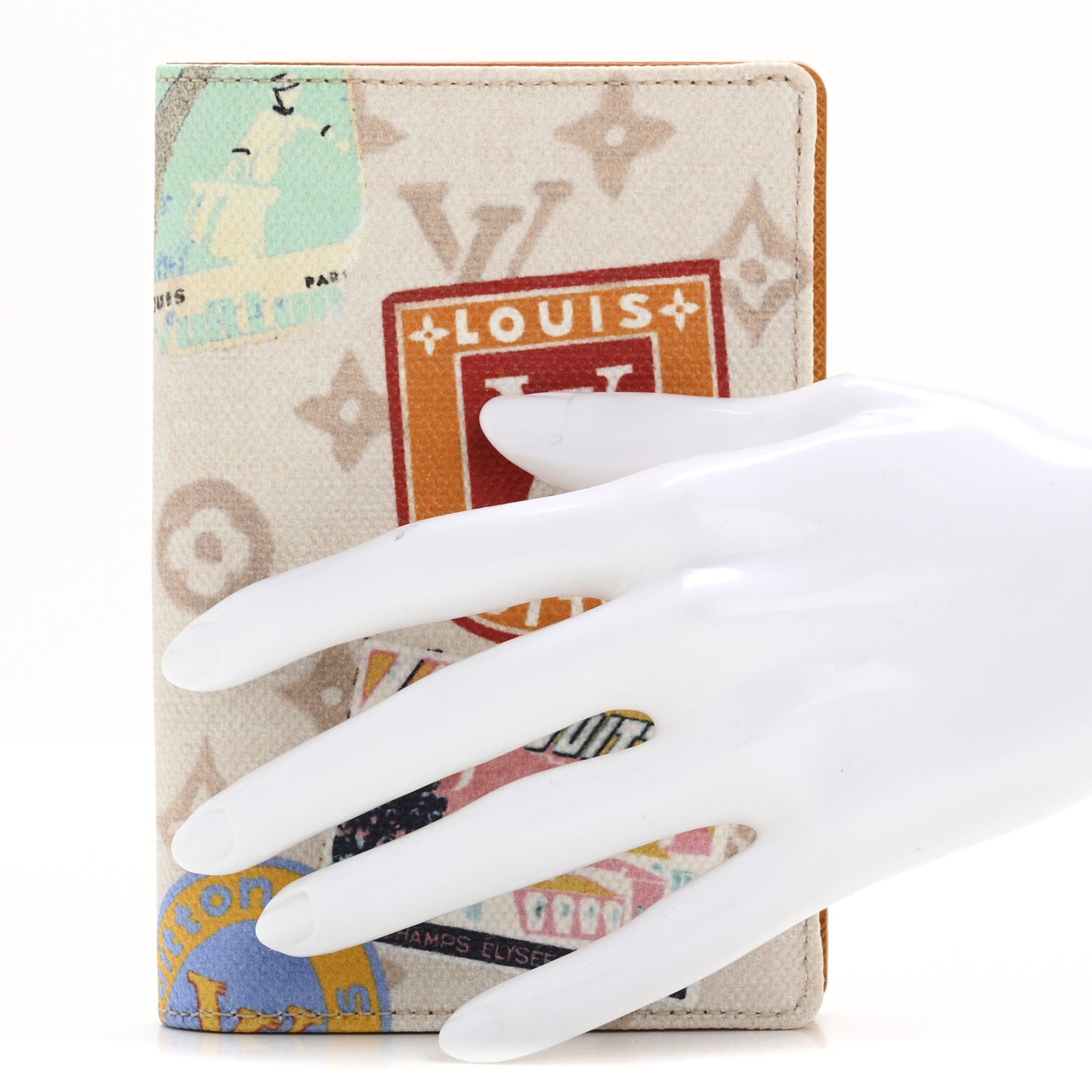 Monogram Flight Mode Passport Cover Dune