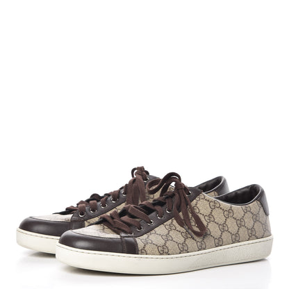 Gucci GG Supreme Monogram Mens Tessuto Sneakers 12 Ebony 3 of 12