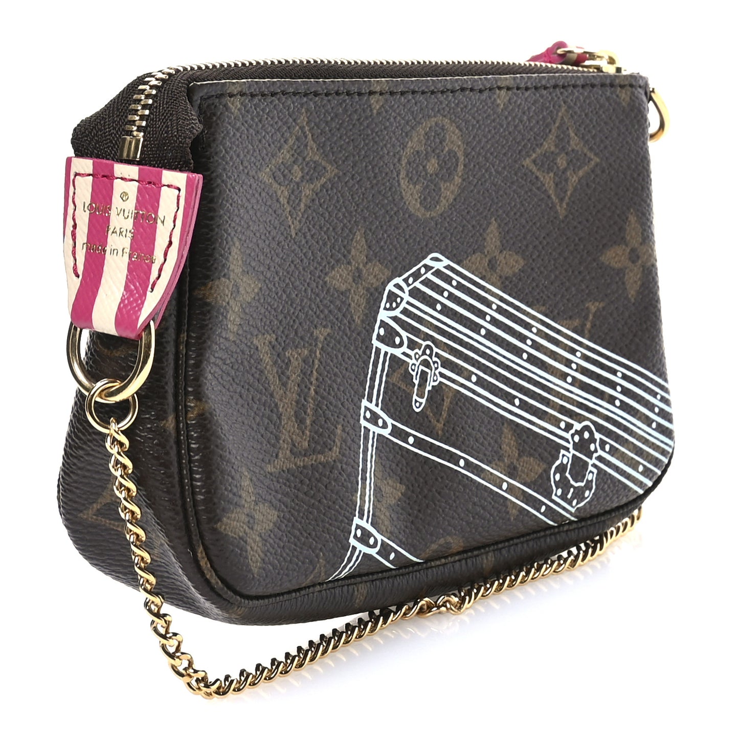 Monogram 2014 Christmas Animation Mini Pochette Accessories