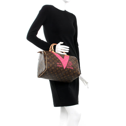 Louis Vuitton Monogram Speedy 30 V Grenade 2 of 7