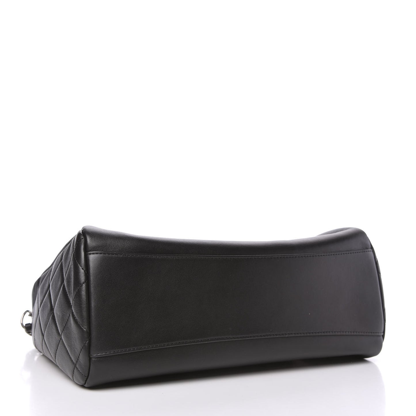 Calfskin Chain 20s Signature Hobo Black