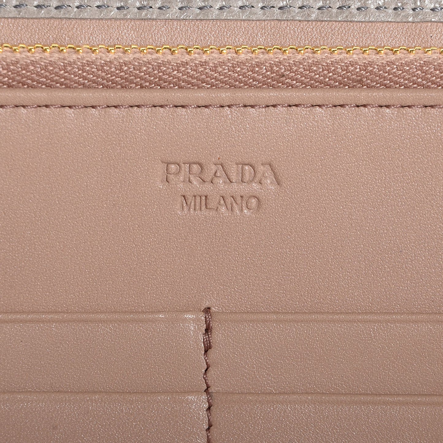 Vitello Shine Zip Around organizer Wallet Nube