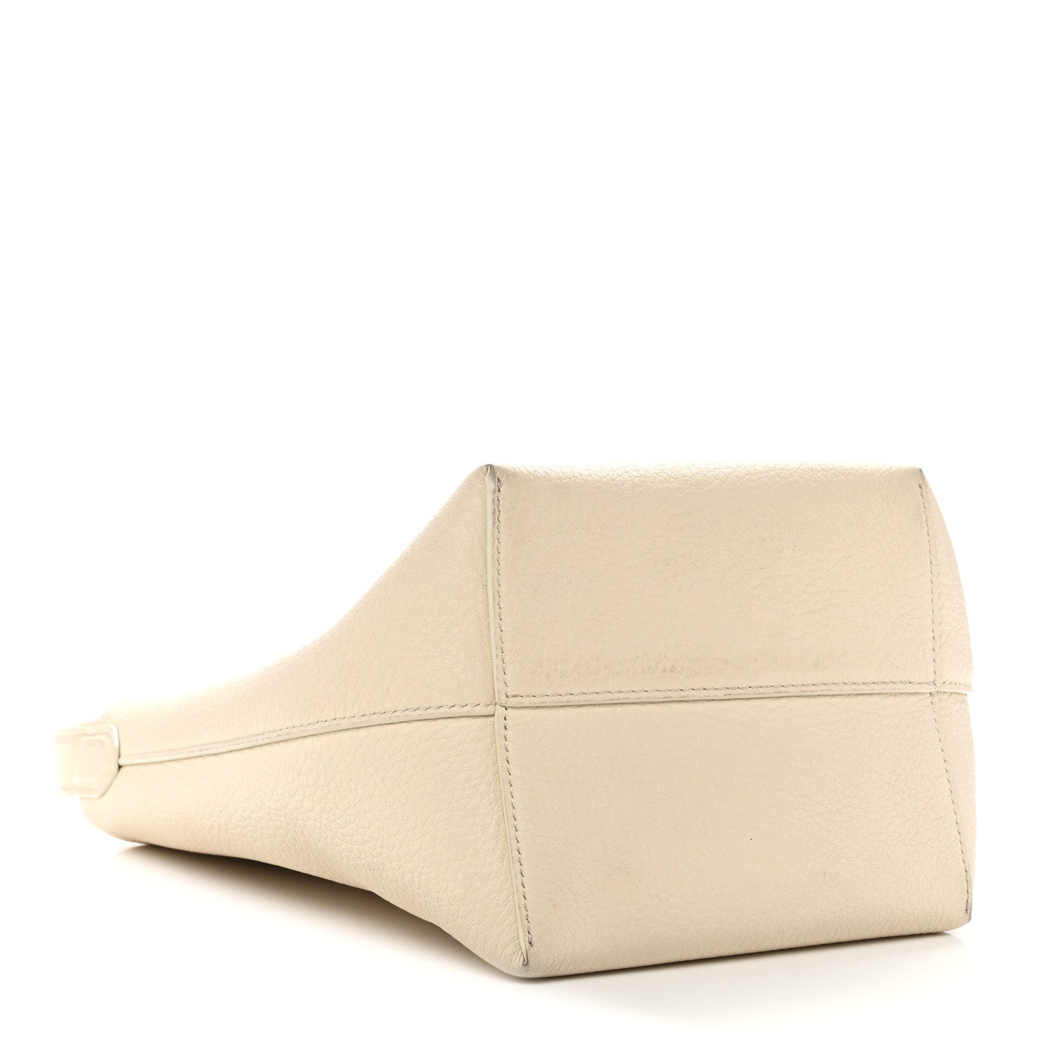 The Row Grained Calfskin Small N/S Park Tote Ivory 4 of 13