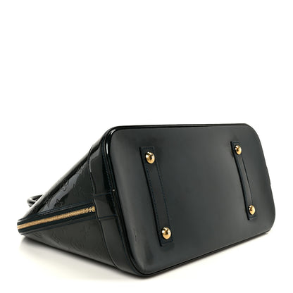 Louis Vuitton Vernis Alma GM Noir Magnetique 4 of 12
