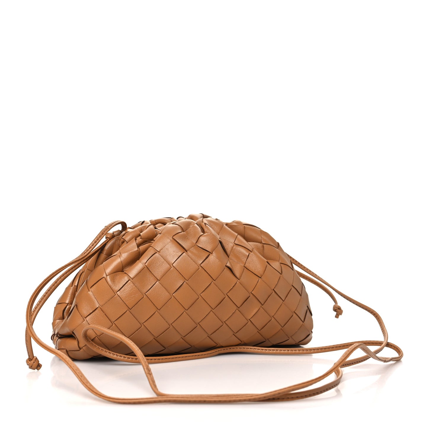 Nappa Intrecciato The Mini Pouch Carmel