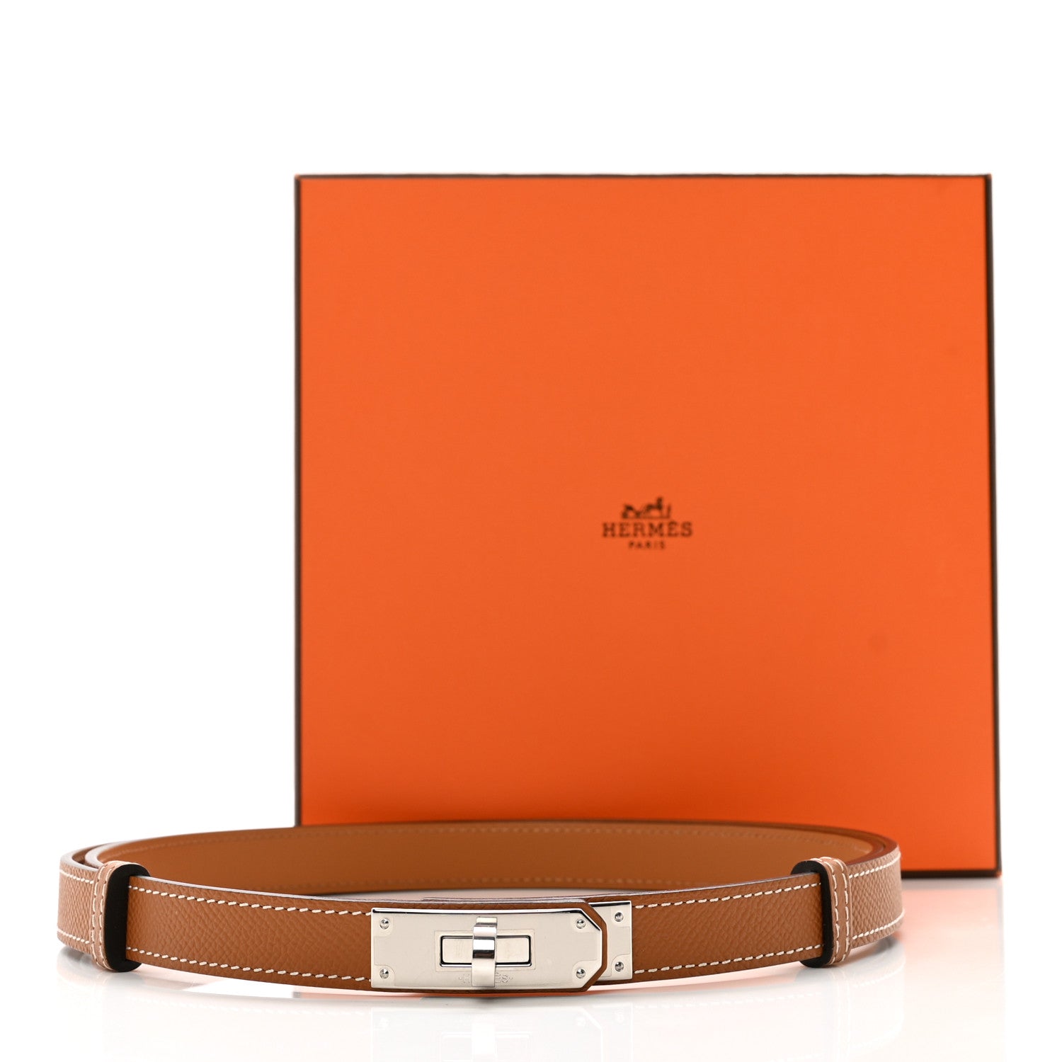 Hermes Epsom Kelly Belt Gold 5 of 5