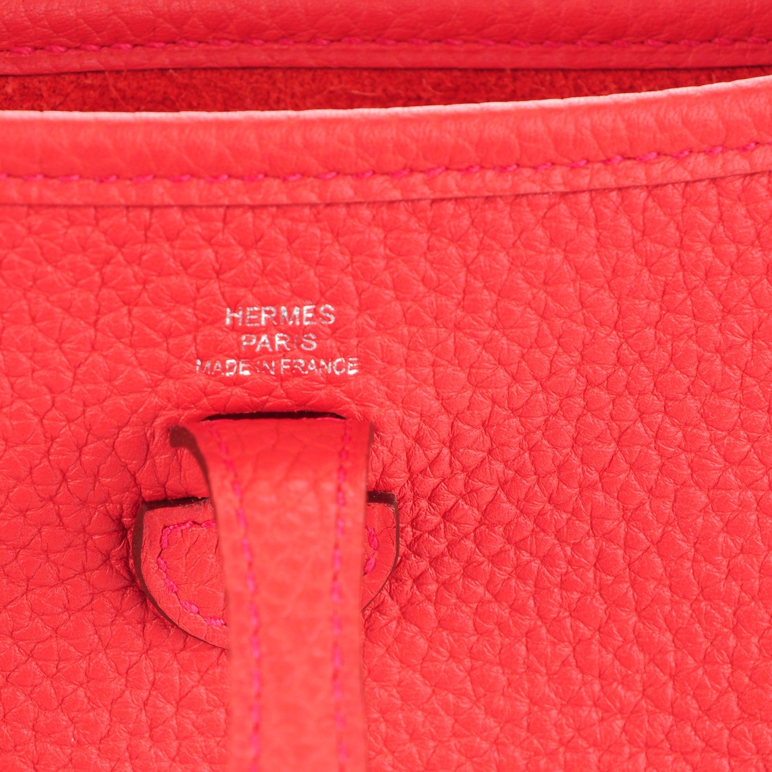 Hermes Taurillon Clemence Evelyne III TPM Bougainvillea 6 of 7