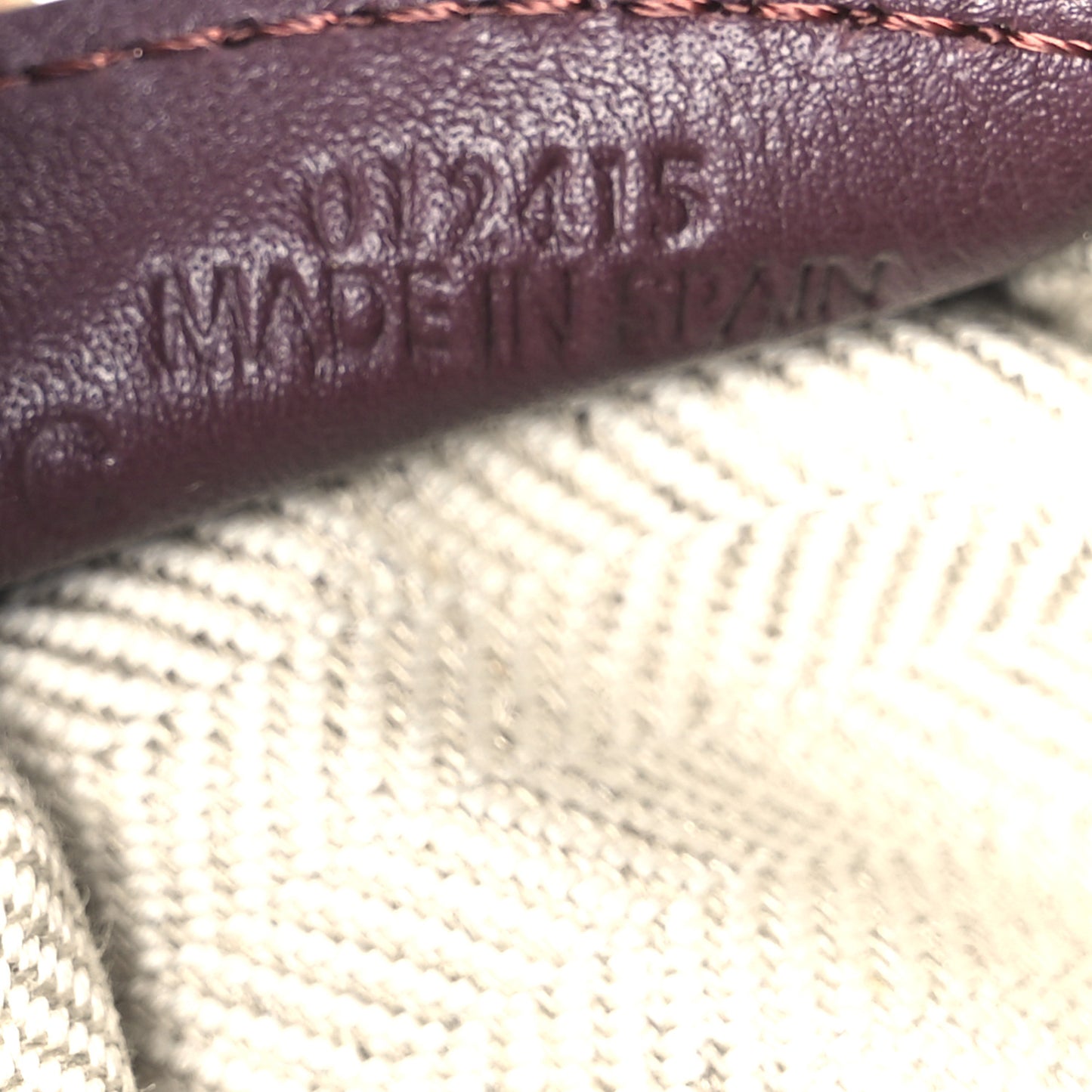 Soft Grained Calfskin Small Puzzle Edge Bag Dark Burgundy
