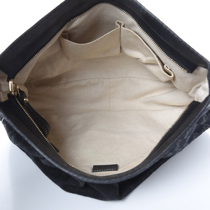 Gucci Monogram Sukey Messenger Bag Black 5 of 19