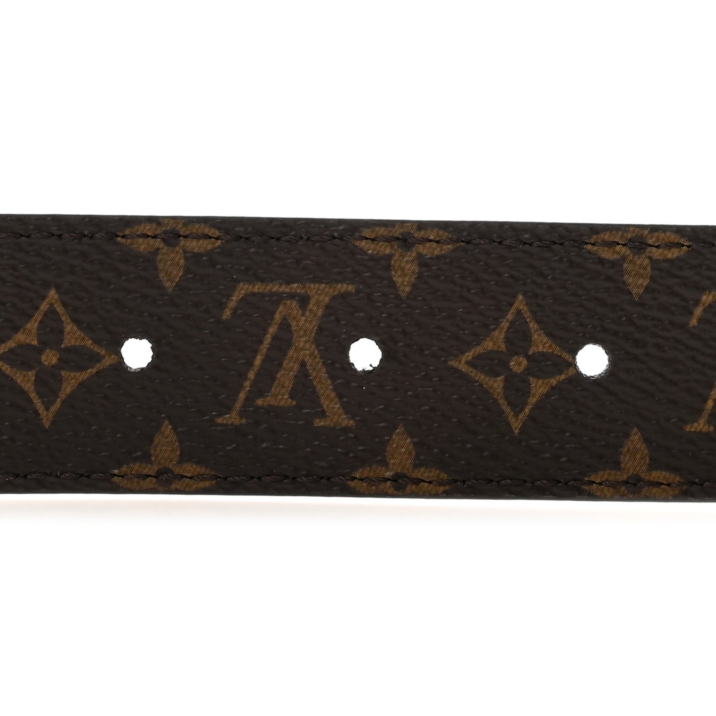 Calfskin Monogram 30mm LV Flowergram Reversible Belt 85 34 Cognac