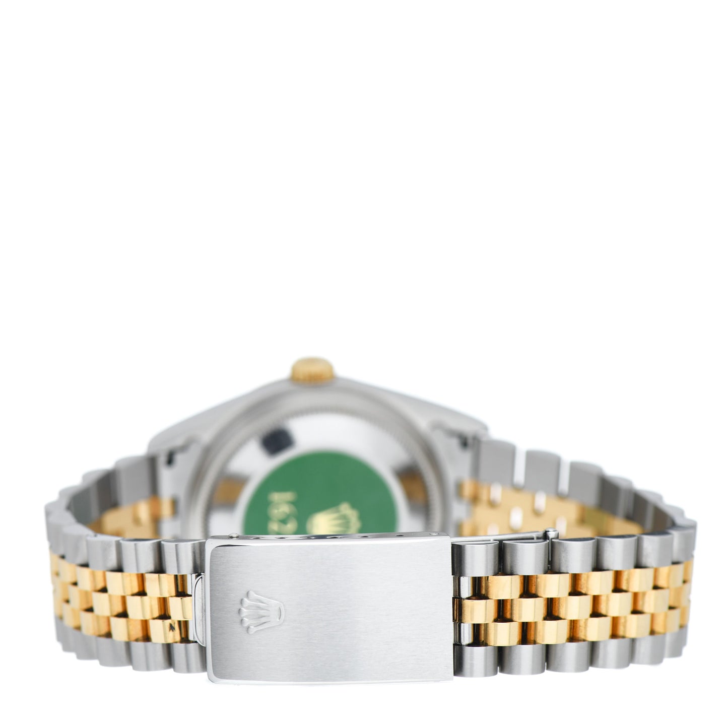 Stainless Steel 18K Yellow Gold 36mm Oyster Perpetual Datejust Watch Champagne 16233