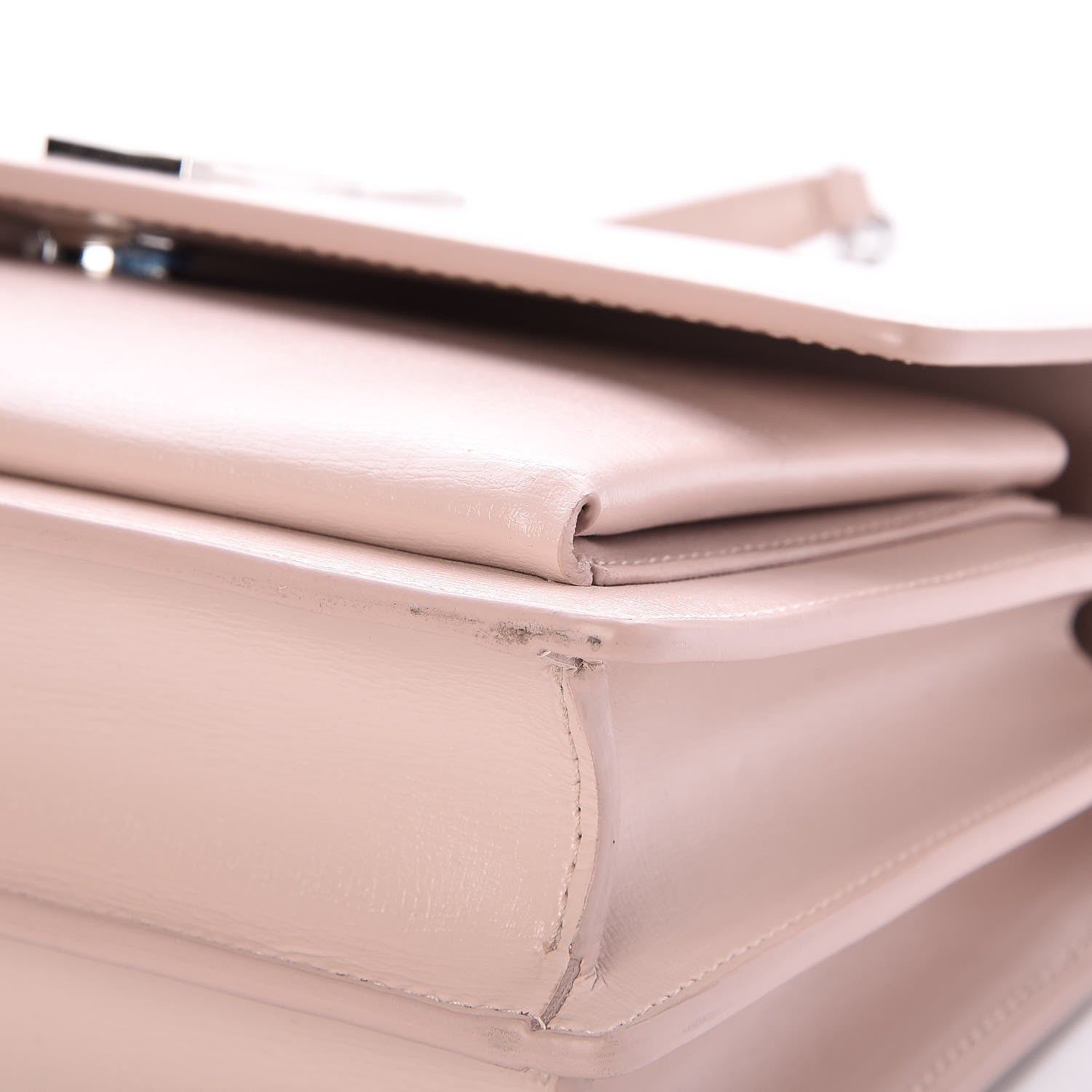 Saint Laurent Calfskin Medium Monogram Sunset Rose 10 of 12