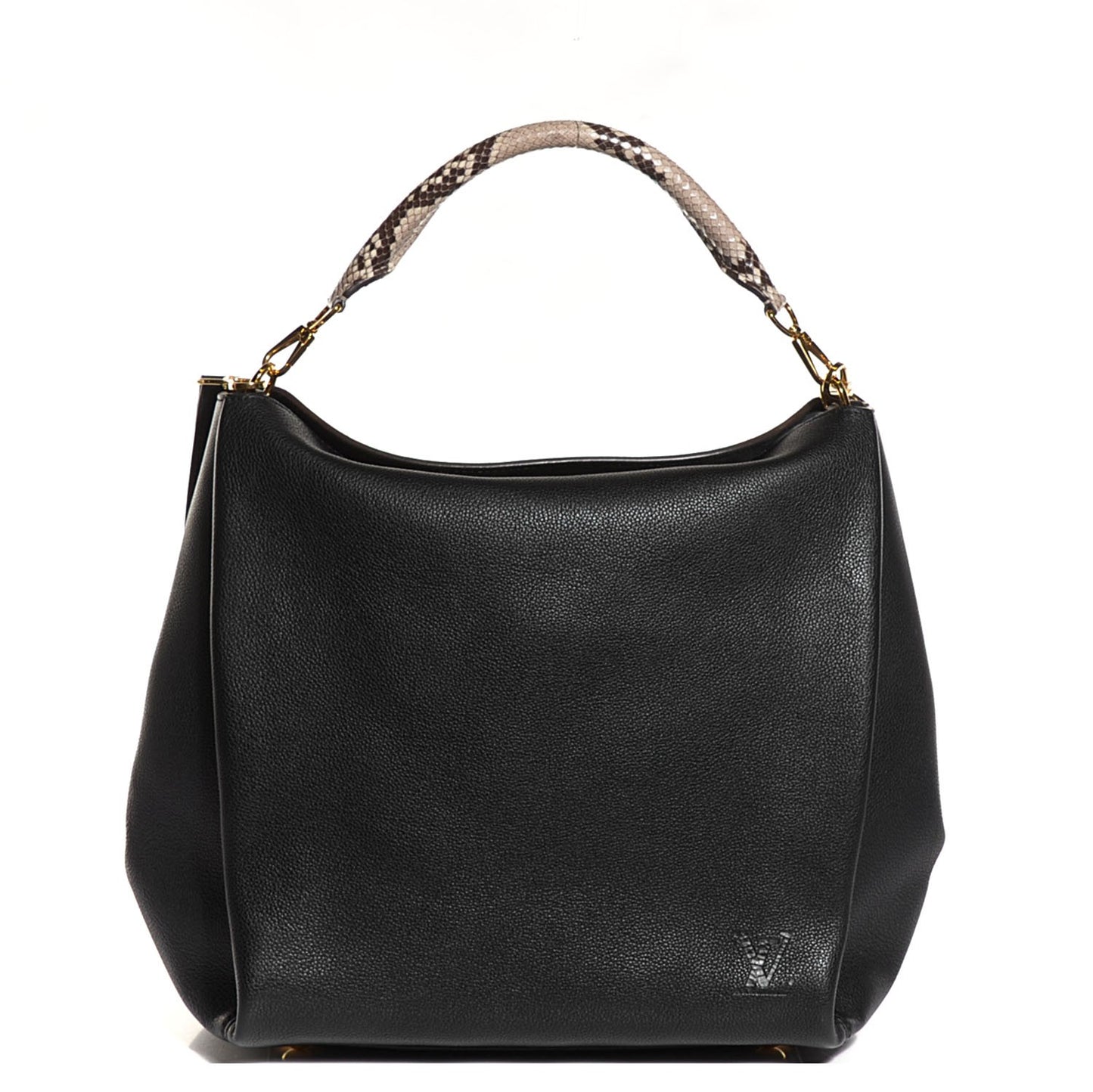Veau Cachemire Python Babylone MM Black