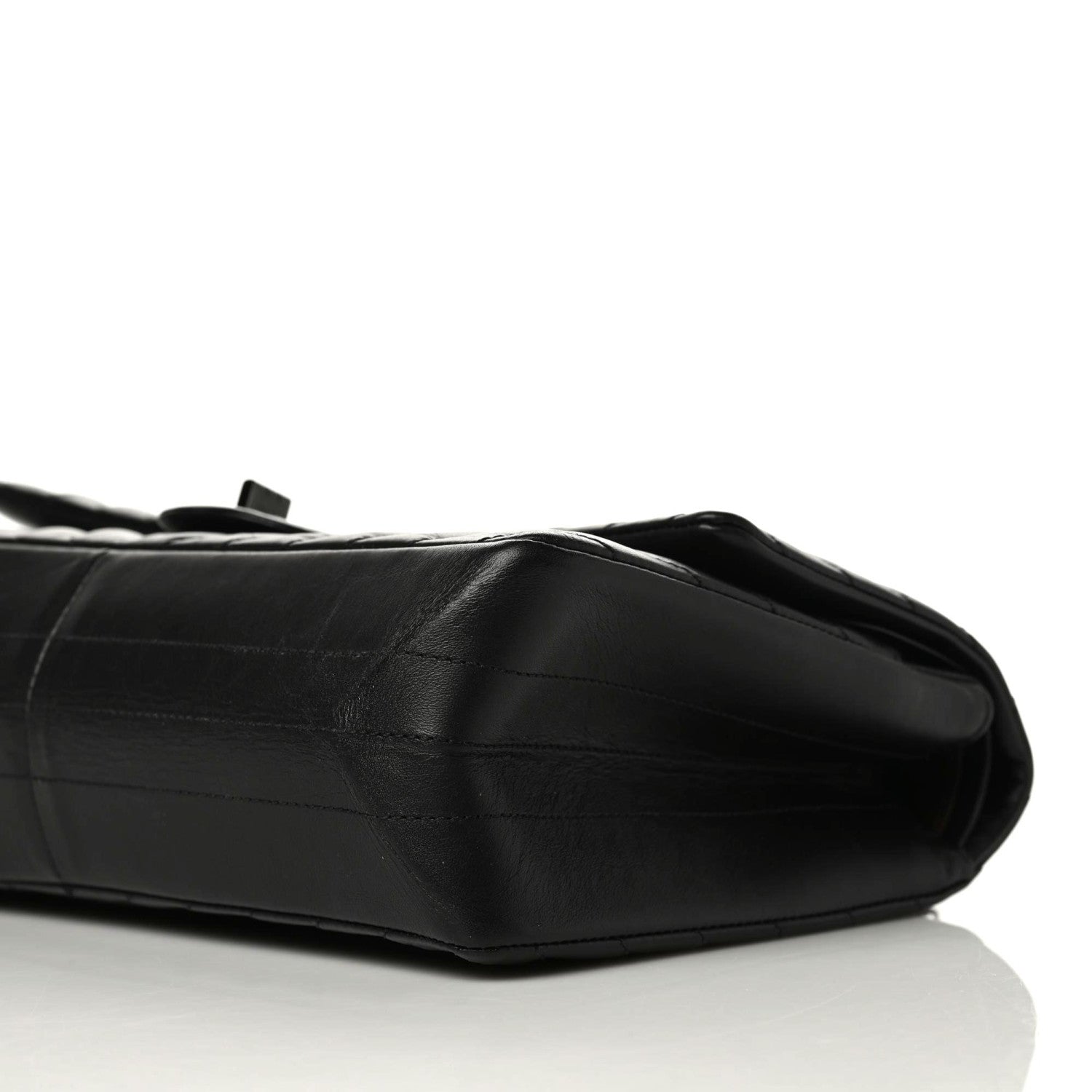 Chanel Aged Calfskin Chevron Quilted 2.55 Reissue 226 So Black 11 of 23