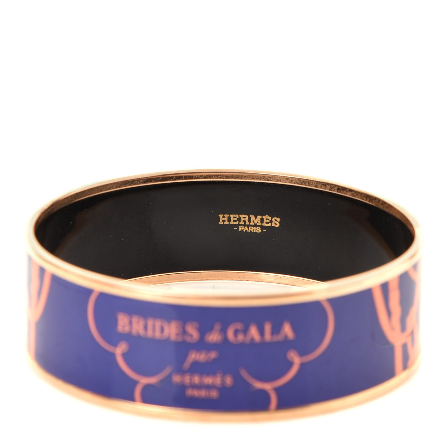 Enamel Printed Brides De Gala Tattoo Wide Bracelet 70 Rayon