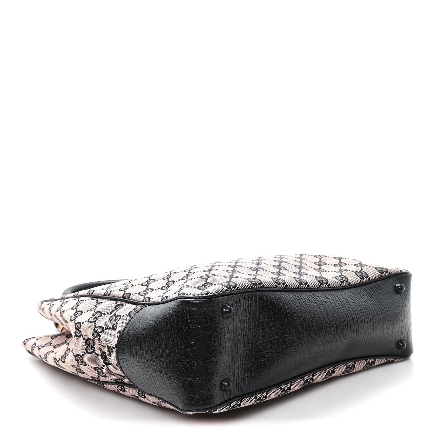 Monogram Bamboo Handle Bag Pink