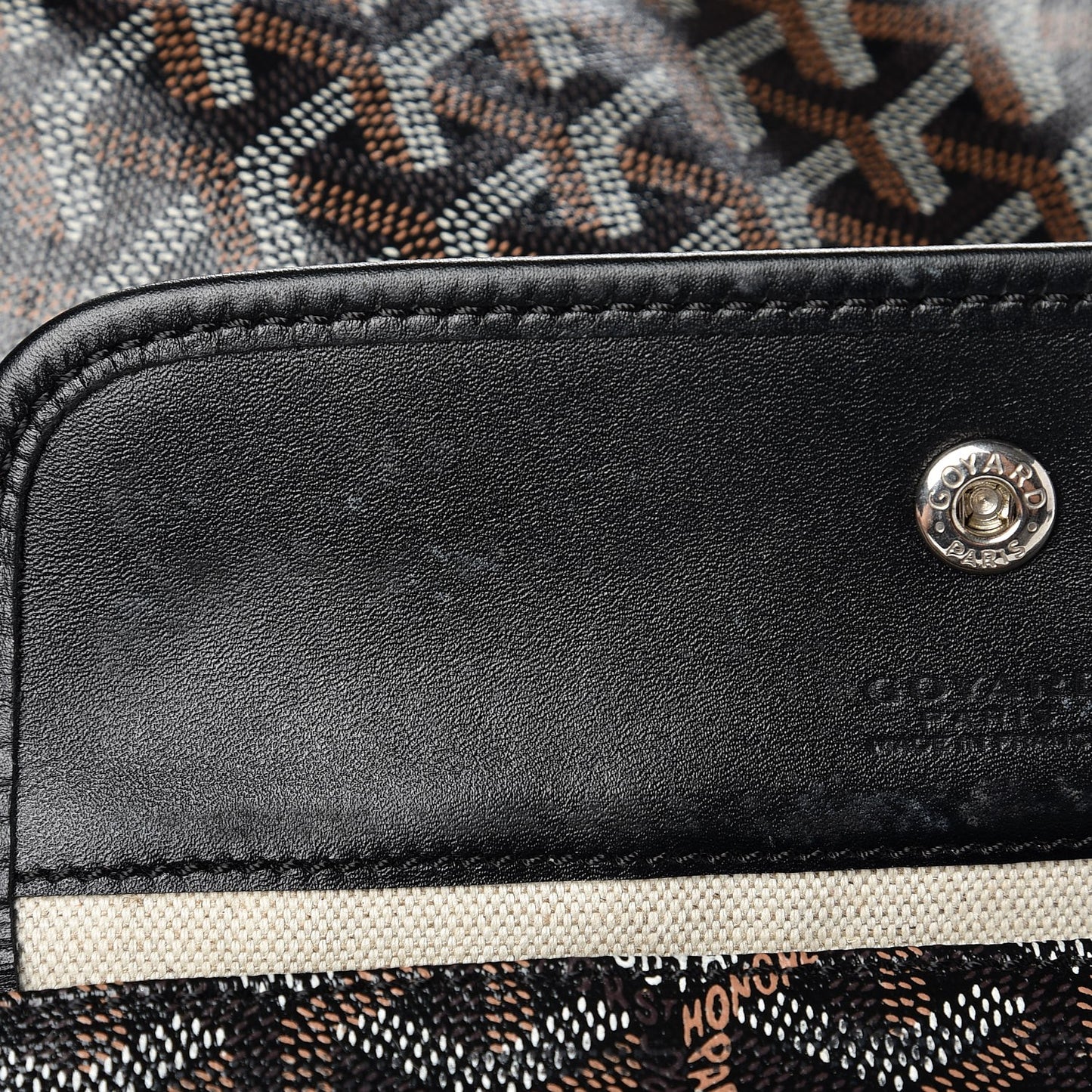 Goyardine Saint Louis GM Black