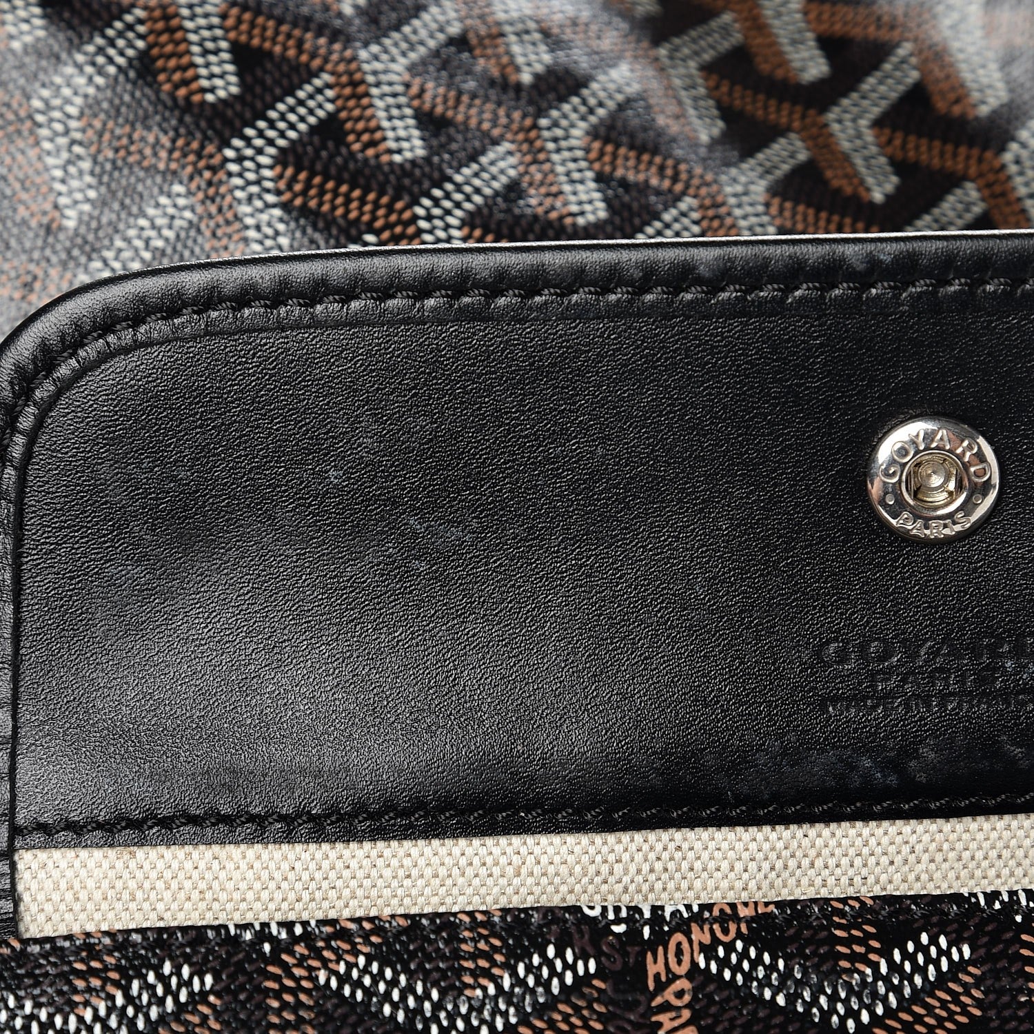 Goyard Goyardine Saint Louis GM Black 14 of 14