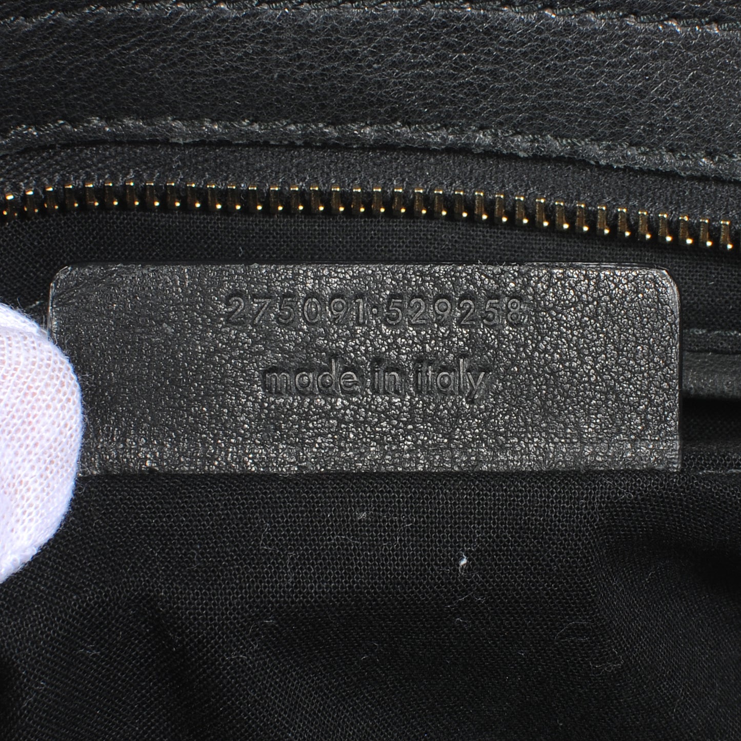 Leather Large Cabas Chyc Black