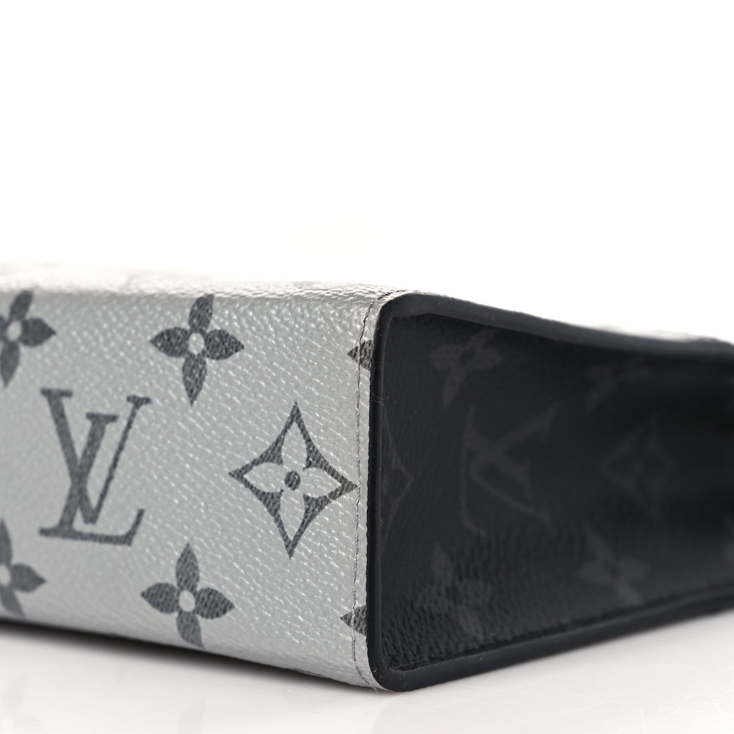 Louis Vuitton Monogram Eclipse Split Pochette Voyage MM 9 of 9