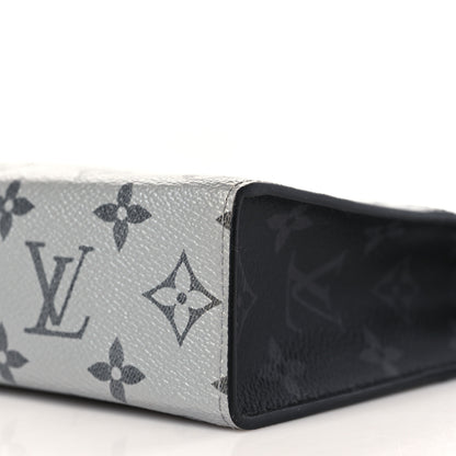 Louis Vuitton Monogram Eclipse Split Pochette Voyage MM 9 of 9