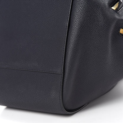 Loewe Calfskin Small Hammock Shoulder Bag Midnight Blue Black 9 of 16